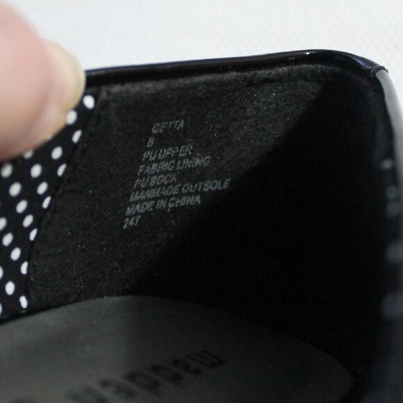 Madden Girl Getta Black Patent Pumps, 8, NWOT - Picture 8 of 9